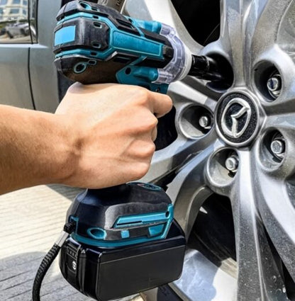 TALADRO DE  IMPACTO CON  2 Baterías de 98V + Accesorios Tasbel