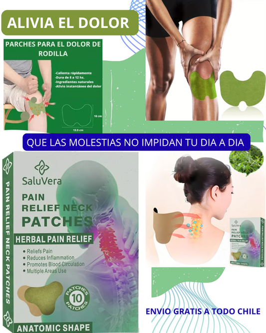 PARCHES NATURAL PARA ALIVIA EL DOLOR