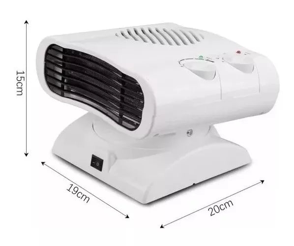 Nuevo Termoventilador Calefactor Sistema Seguridad 2000w Giratorio