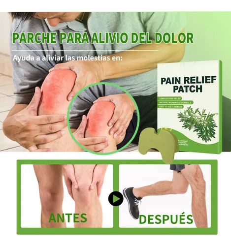 PARCHES NATURAL PARA ALIVIA EL DOLOR