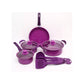 Juego De Ollas Cocina Antiadherente Set De 14 Piezas